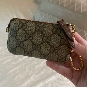 Gucci GG keychain wallet
